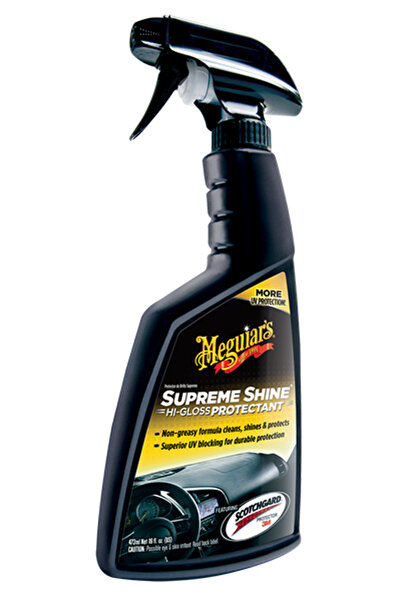 Meguiars Supreme Shine Plastik, Vinil ve Torpido Temizleyici & Koruyucu