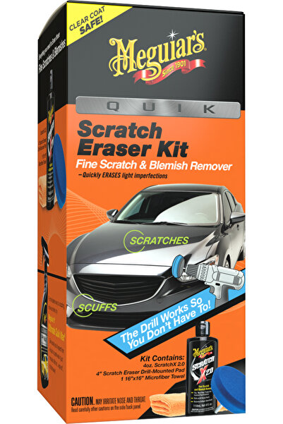 Meguiars Quik Scratch Eraser Kit Hızlı Çizik Giderme Kiti