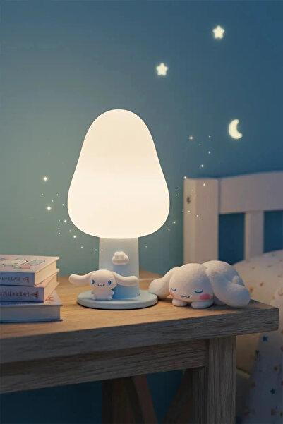 SANRIO Lisanslı Cinnamoroll LED Gece Lambası 4