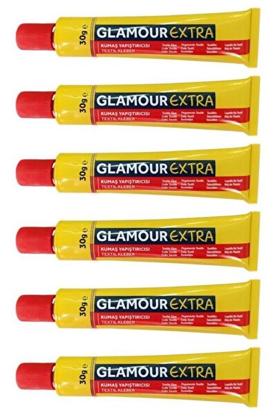 sgshobby Glamour Ekstra Kumaş Yapıştırıcısı 40 gr 6 Adet (%30 DAHA FAZLA)