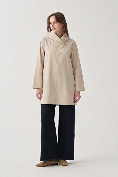 ALLDAY Πουκάμισο με λεπτομέρεια από πέτρινα κουμπιά στο γιακά