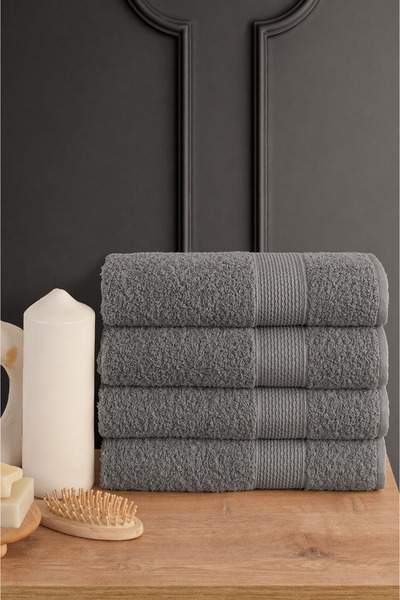 Güvenal Σετ πετσετών χεριών, προσώπου & μαλλιών BLANC 4 τεμαχίων 50x90 εκ. | ...