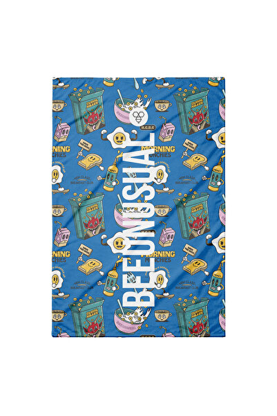 BEE UNUSUAL BREAKFAST CLUB Πετσέτα Θαλάσσης 100Χ150 Πολύχρωμη