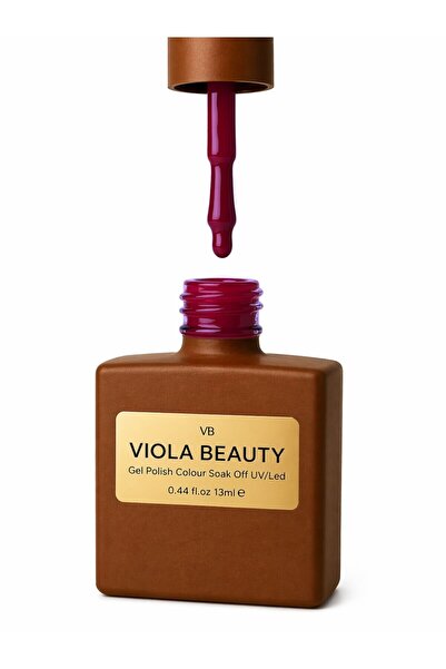 VB VIOLA BEAUTY SO RED KALICI OJE SERİSİ -13ML ( Protez Tırnak Kalıcı Oje Ser...