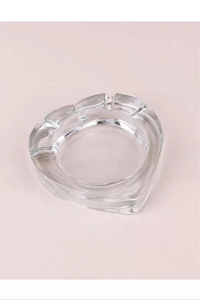 Mestore Hearth Ashtray Heart Glass Ashtray 13 Cm Royaleks-82642