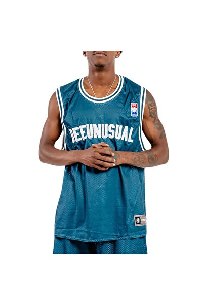 BEE UNUSUAL Μπλε φανελάκι μπάσκετ