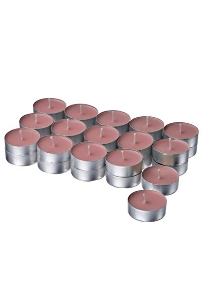 IKEA LOTSFAGEL kokulu tealight mum,açık pembe renk , 3.5 saat , kırmızı meyveler
