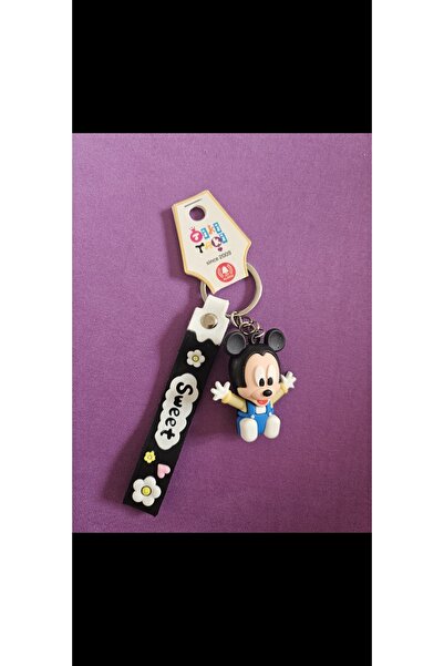 NO BRAND "Mickie Mouse" Themed Keychain