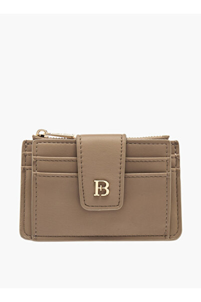 Flora Bella by Shoexpress Solid Card Holder with Zip Closure