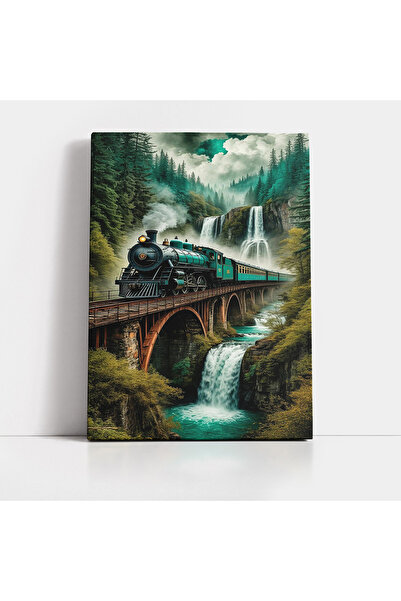 VIZIO Road through the Mountains, landscape canvas painting, for living room,...