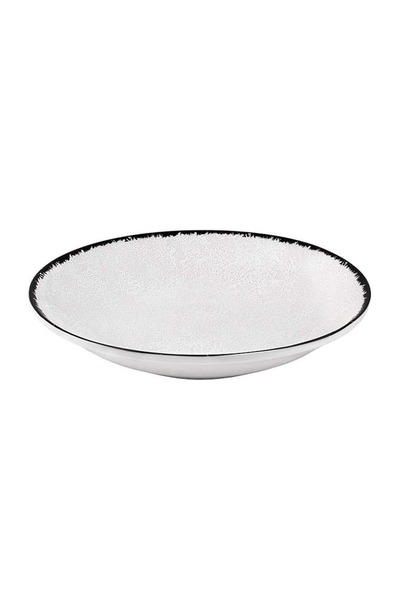 Oriana Ferelli Πιάτο Βαθύ Φ23cm Moon Shade Λευκό - Oriana Ferelli® - 6 τεμάχια