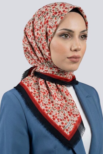 hadiora Women's Floral Flared Scarf 6508