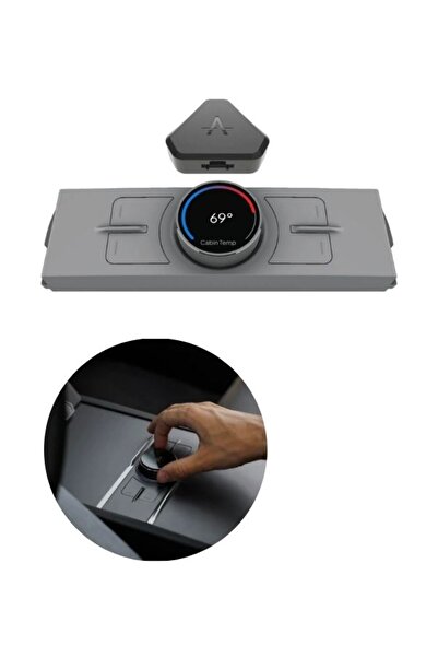 GÜMRÜK BEY Legacy Model Y (2021-2024) Tesla S3XY Knob + Commander Bundle – Ar...