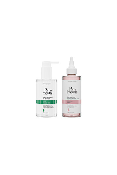 Rimu Health Products Hassas Ciltler İçin Cica PHA Tonik + Temizleme Jeli