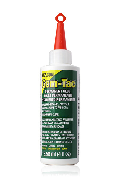 Beacon Adhesives Gem-Tac Premium Quality Adhesive for Securely Bonding Rhines...