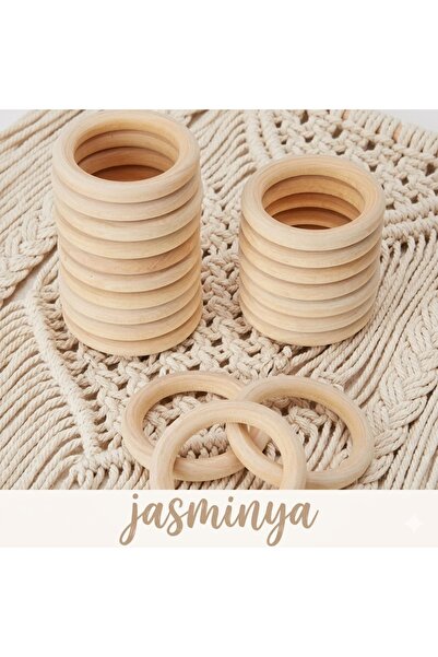 Jasminya 5 قطع خشبية مقاس 5 سم لتسنين الأسنان - أميجورومي - إكسسوارات - حقائب...