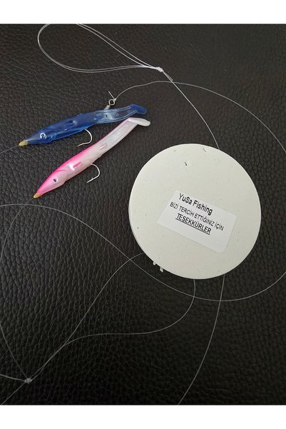 POWEREX Silikon balık asansör hazır takım - top arkası veya kursunla kullanış...