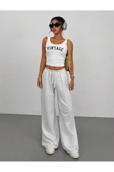 Le Vion Γυναικεία φαρδιά φόρμα με άνετη εφαρμογή και φαρδιά μπατζάκια