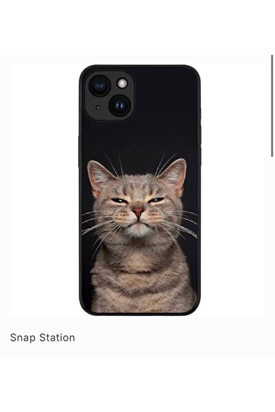 SNAPSTATIONRO Προστατευτική θήκη, MagSafe, iPhone 14 - Cat_Smile