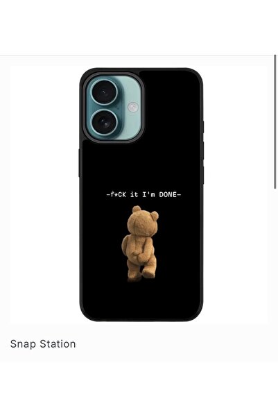 SNAPSTATIONRO Προστατευτική θήκη, MagSafe, iPhone 16 PLUS - Ted_Bear_Scratch