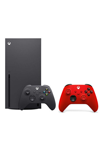 MICROSOFT Xbox Series X + 2. kol 9.Nesil Wireless controller Kırmızı ( İthala...