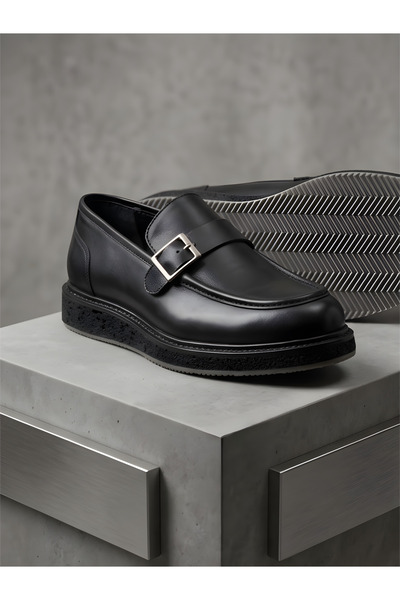 Hakiki Deri Office & Street Style Ayakkabı - Ultra Lightweight