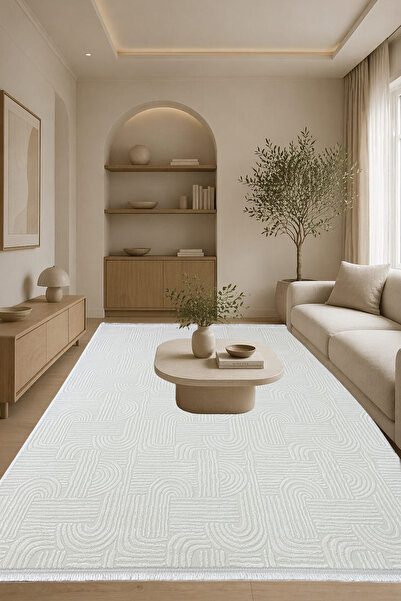 ünalcarpet 4 Metrekare - 6 Metrekare %100 Akrilik (Yün) Salon Oturma Odası Mu...