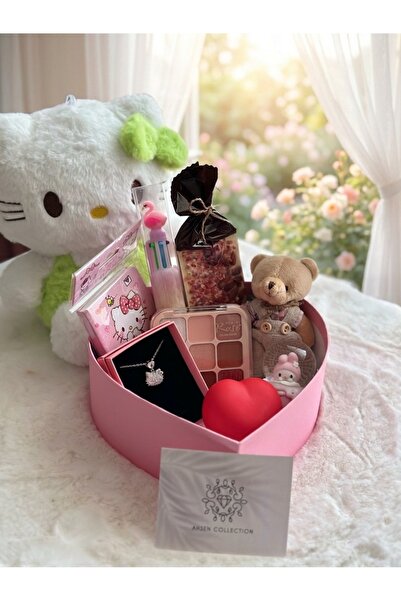 Ahsen Collection İçimden geldi pembe hediye kutusu