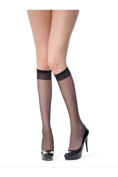 ask Women's 24-Piece Thin Knee-High Socks