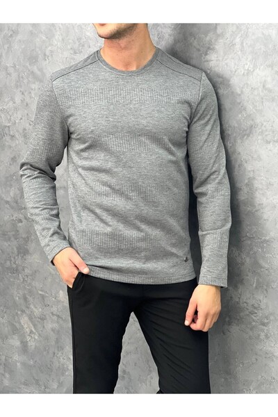 MODEFENDİ Slim Fit Italian Cut Cotton Sweatshirt