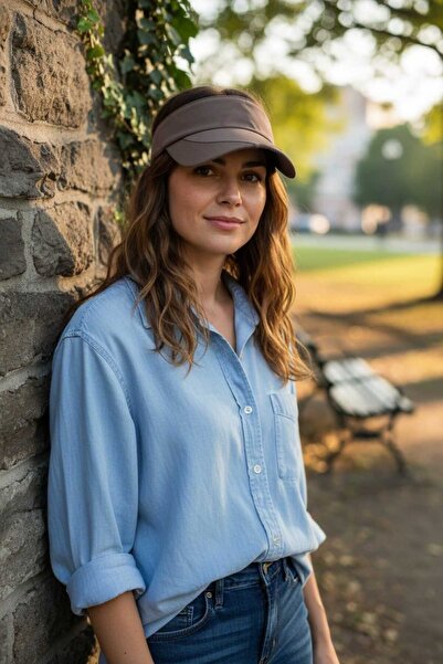 eleven market Dual-Use Visor and Sports Outdoor Cap, Imported Hat with Adjustable Size