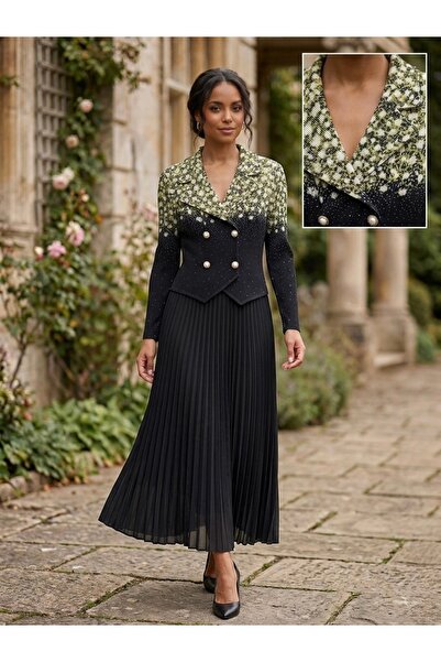 Rabiossa Women's Aura Pleated Dress