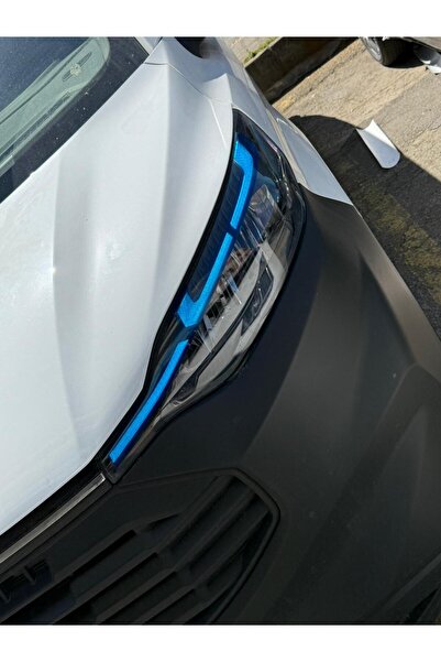 CUSTOM Ford Transit 2023-25 Gündüz Led Sticker Mavi