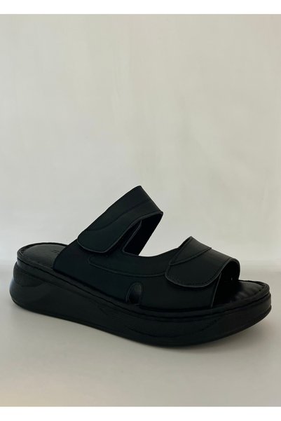 samas Genuine Leather Massage and Orthopedic Sole Slippers