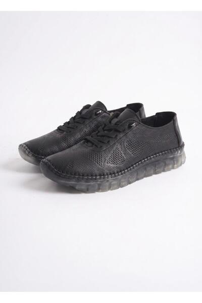 Adım Dünyası Women's Genuine Leather Daily Casual Shoes Sneaker Orthopedic Co...