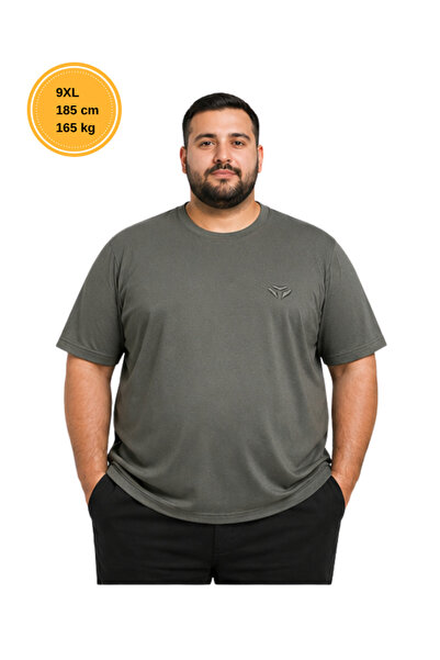 Yassino Premium Large Size Oversize Men's T-Shirt Oysho Fabric