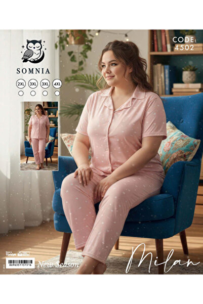 Somnia Büyük Beden Pijama Takımı