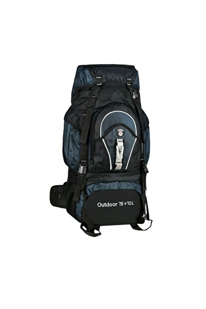 KORDAK Cakard Navy Blue 75+10 Liter Mountaineer Outdoor Backpack