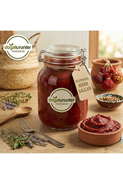 doğalürün Kalite Biber Salçası – %100 Doğal Geleneksel Ev Yapımı 1KG