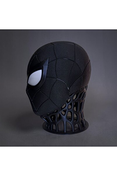 YAL Premium Spider Mask Siyah Büst Dekoratif Masaüstü Aksesuar