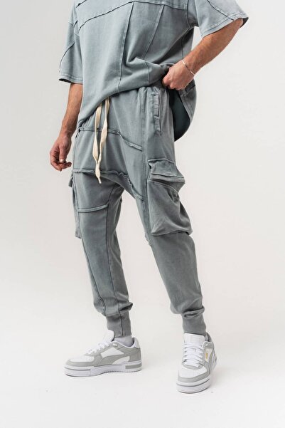 go gang own Παντελόνι Jogger με λάστιχο στη μέση Chaos, με λεπτομέρεια τσέπης...