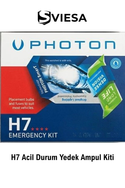 Sviesa H7 Acil Durum Yedek Ampul ve Sigorta Kiti - Full Set