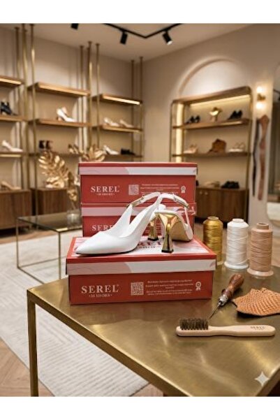 SEREL35SHOES Γυναικεία γαλβανισμένα παπούτσια με τακούνι, ανοιχτή πλάτη, μοντ...