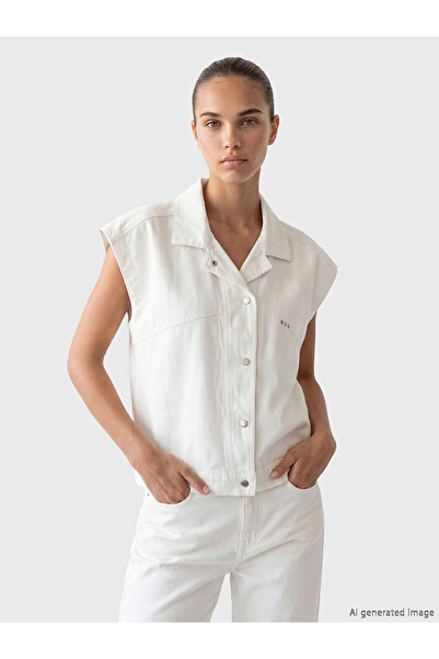 LC Waikiki Shirts Roba Collar Women's Vest from Uzg Store for Style Enthusiasts