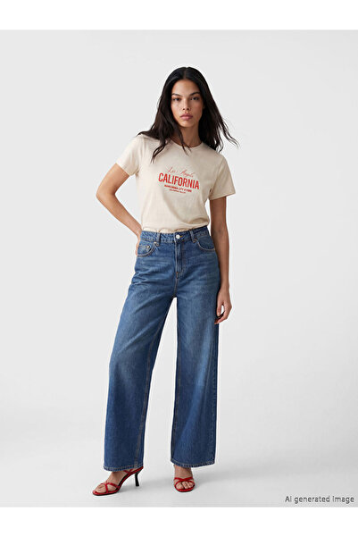 LC Waikiki Indigo Wideleg Women's Jeans