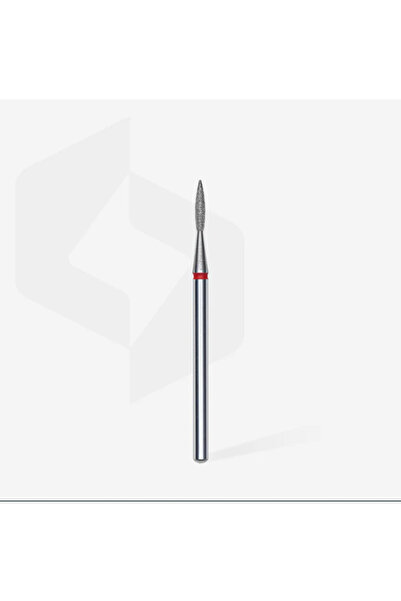 staleks pro Diamond Nail Drill Bitt Pointed Flame Red Expert Head Diameter 1....