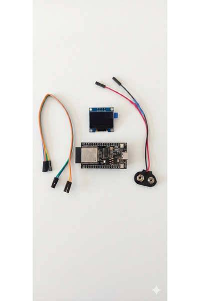 ESP ESP32 OLED Ekranlı Başlangıç Kiti - Wi-Fi/Bluetooth IoT Proje Seti (Bread...