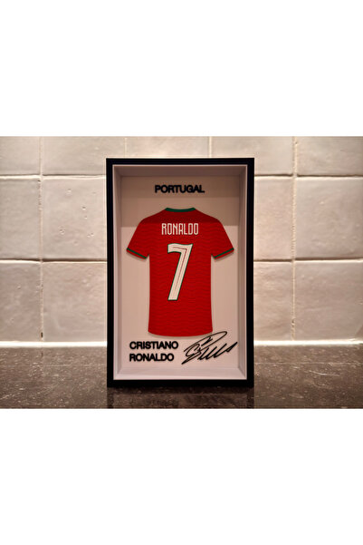 NadarStudio Ronaldo Tüm Formalar Tasarım Kişiye Özel Forma Çerçevesi 22x14 | ...
