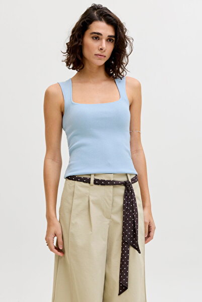 Jack & Jones Γυναικείο αμάνικο τοπ με τετράγωνο λαιμό - Posie