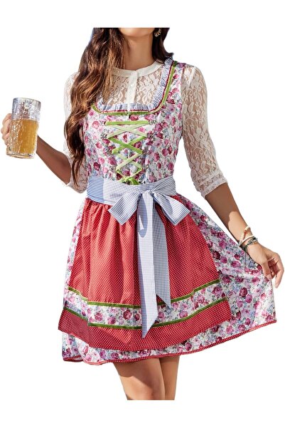 Zeagoo Γυναικείο Φόρεμα Κοστούμι Ντίρντλ Μίντι, Κομψά Φορέματα Οκτόμπερφεστ, ...